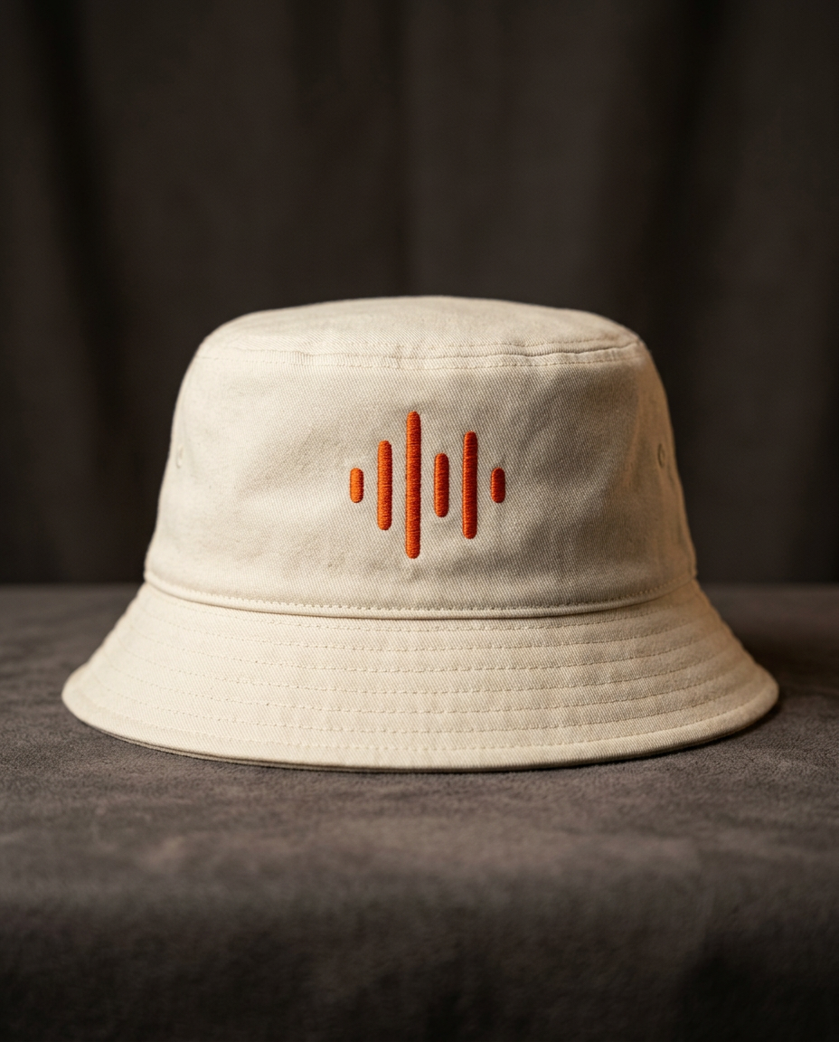 The Shoreline Bucket Hat in Cream