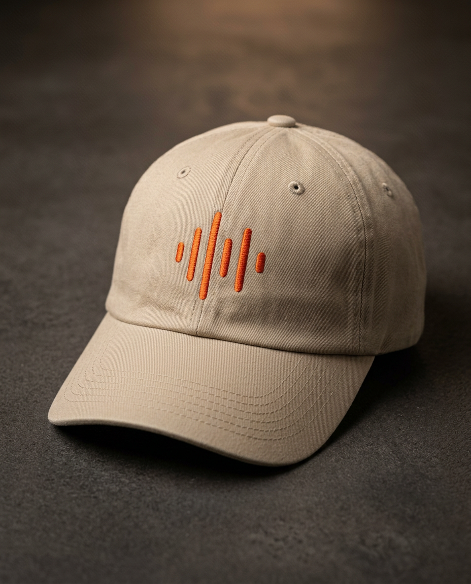 The Sand Dad Cap in Sand