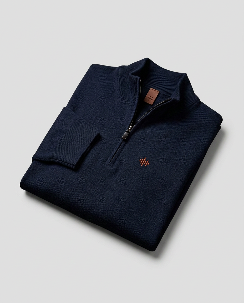 The Horizon Quarter-Zip in Navy