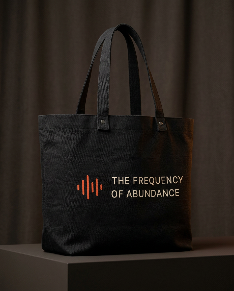 The Abundance Tote in Black