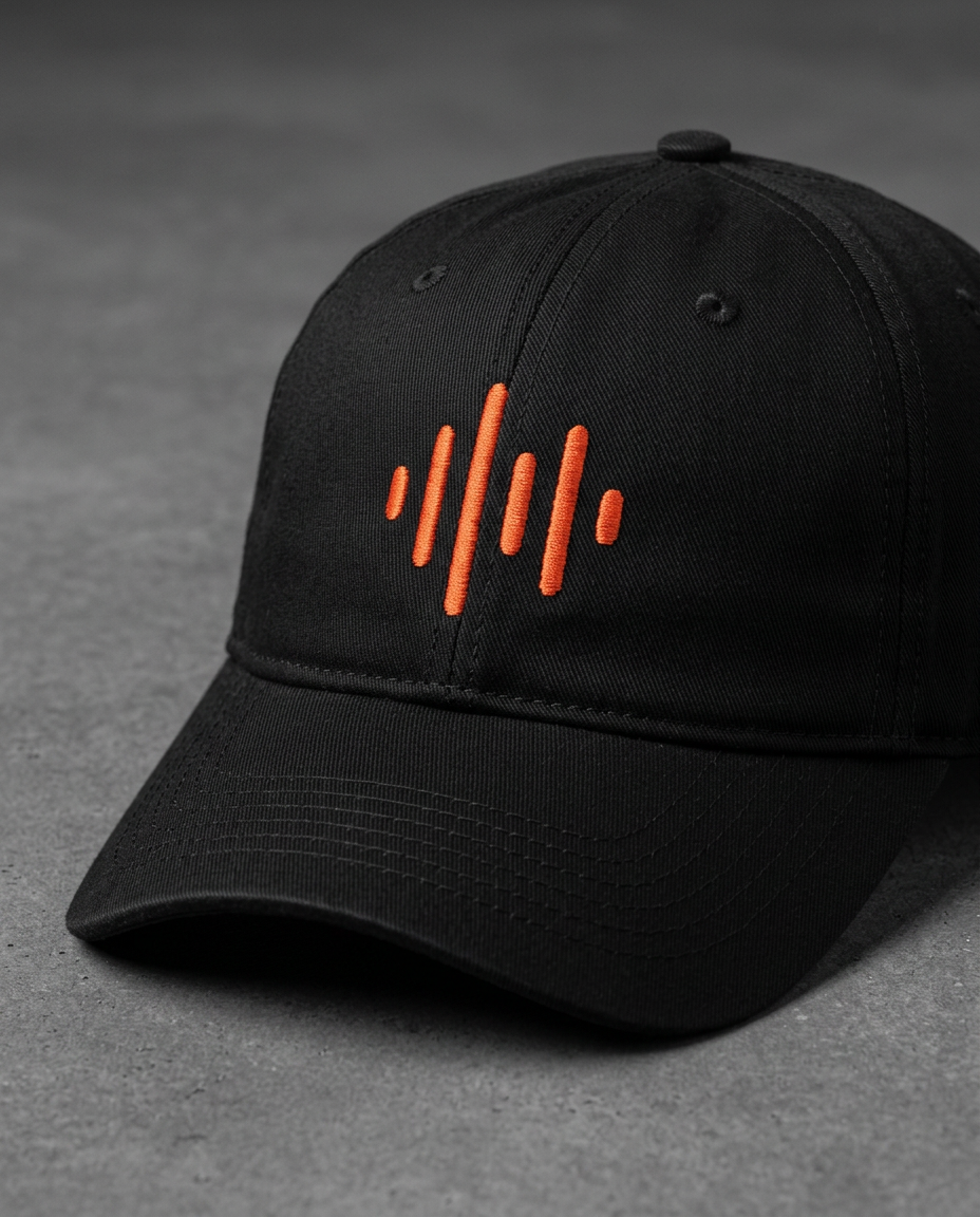 The Waveform Cap in Black