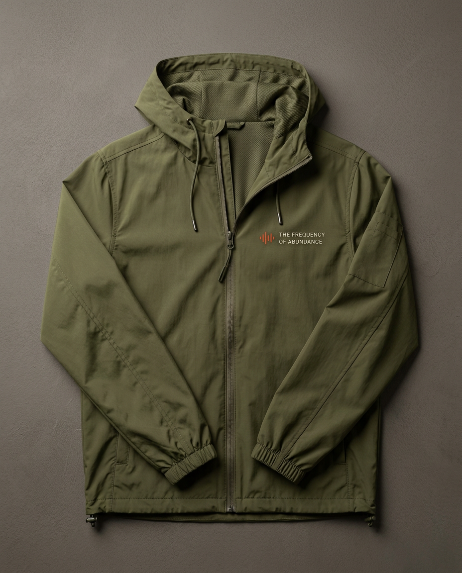 The Open Air Windbreaker in Olive